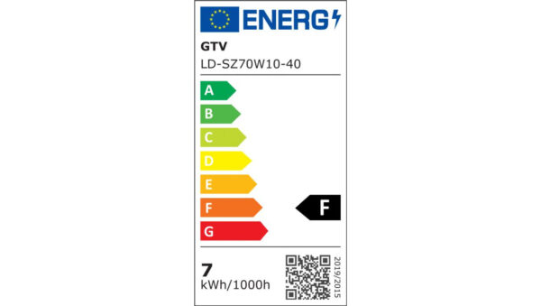 Żarówka LED GU10 6,7W 670lm 4000K AC180-250V 160st. LD-SZ70W10-40
