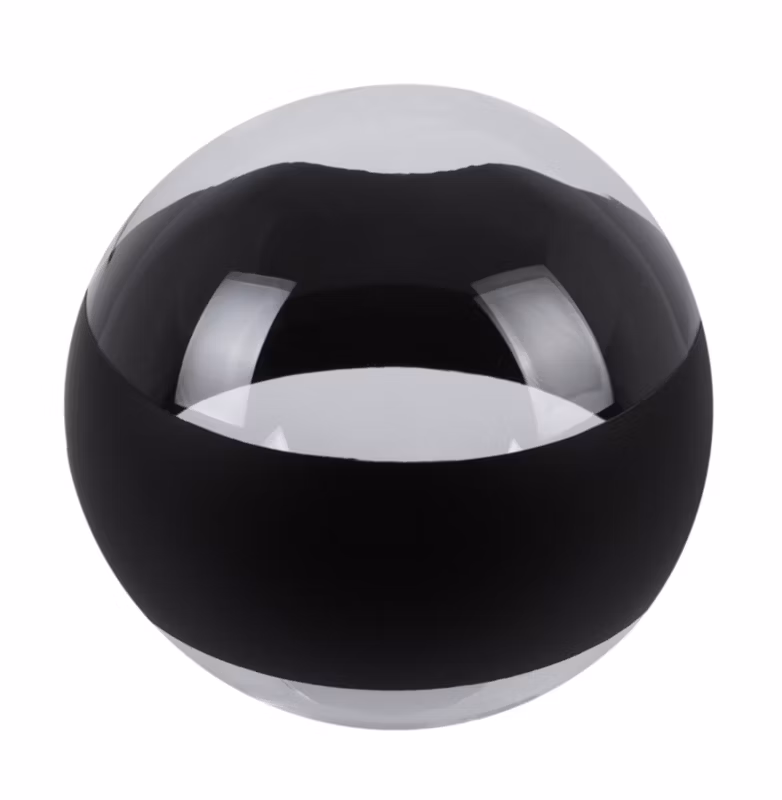 Klosz do lampy wiszącej Light Home LH Holdi E27 czarny szklany 15x13cm 1szt.