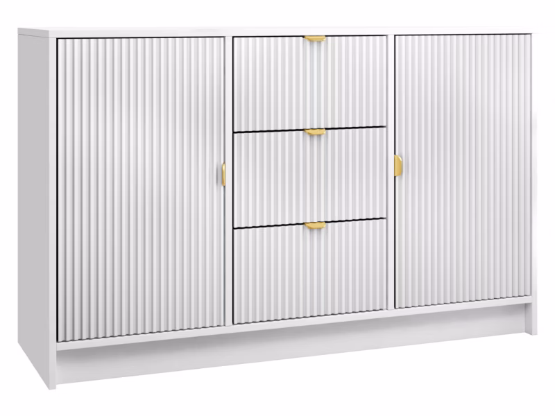 Komoda MIRJAN 24 Tireno 2D3SZ biały velvet 1 szt.