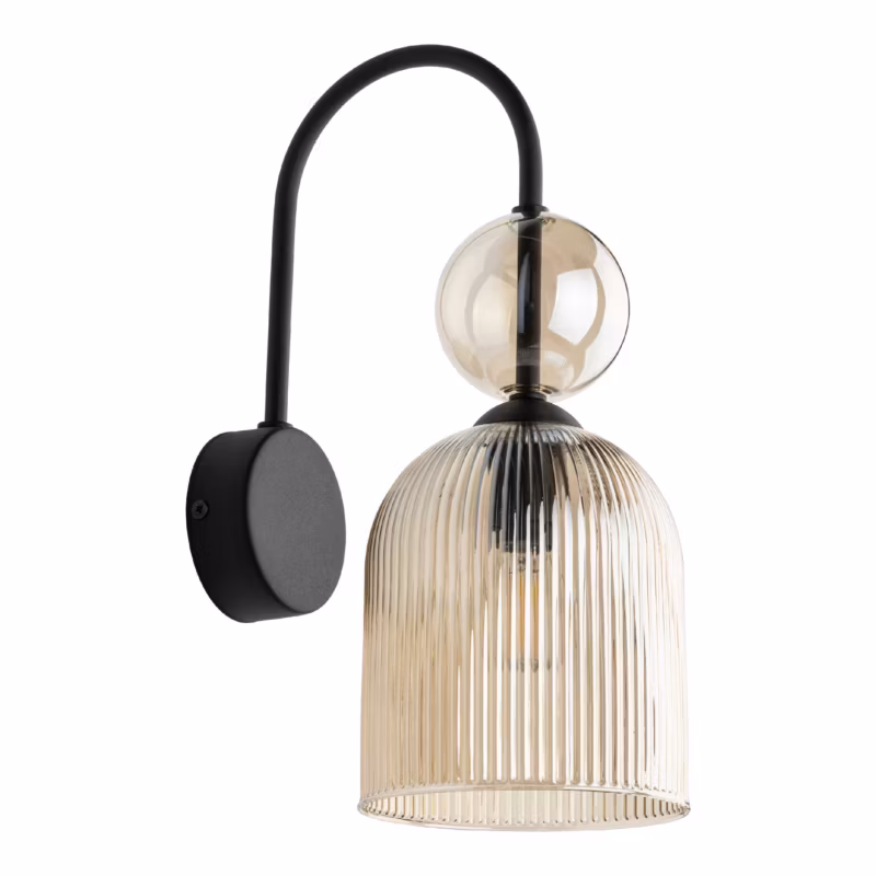 Kinkiet TK-Lighting Sophia koniakowy 1Xe14 – 1 szt.