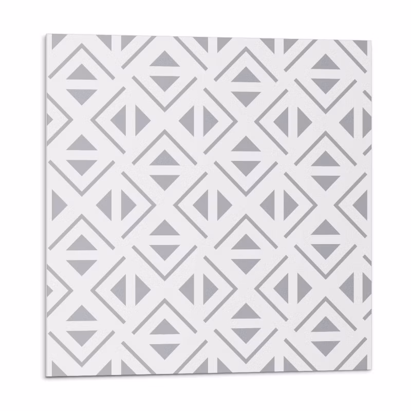 Kafelki samoprzylepne Wallfluent 50×50 cm Wzór geometryczny w kwadratach 4 szt.