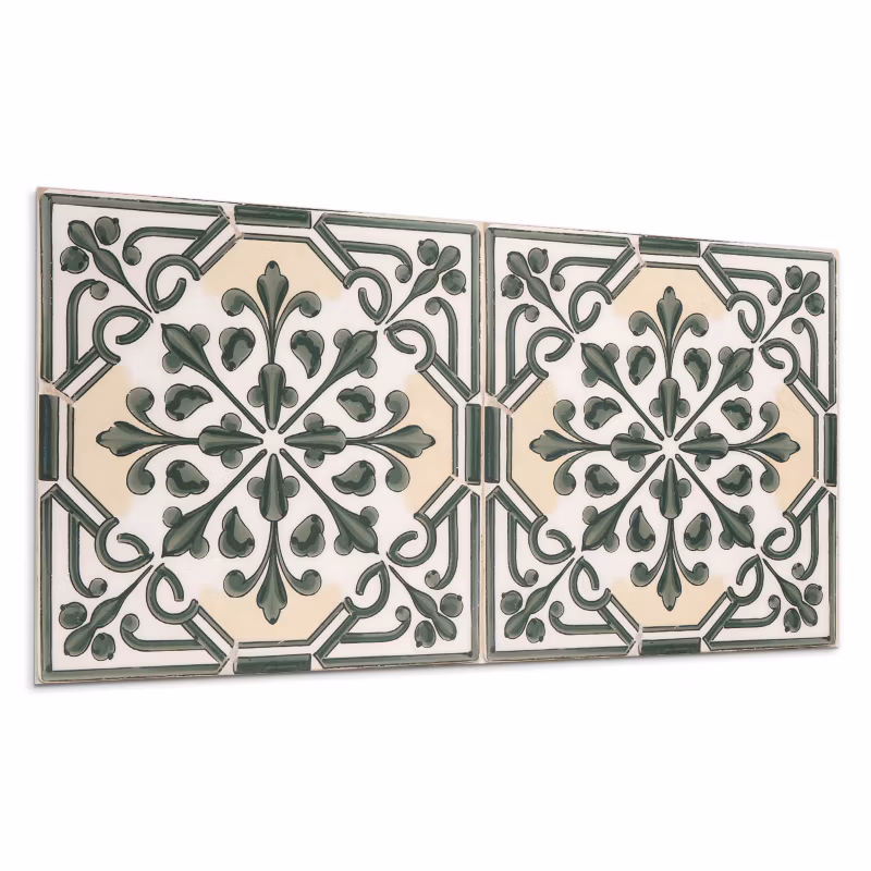 Kafelki samoprzylepne Wallfluent 60×30 cm Motyw botaniczny na płytce 6 szt.