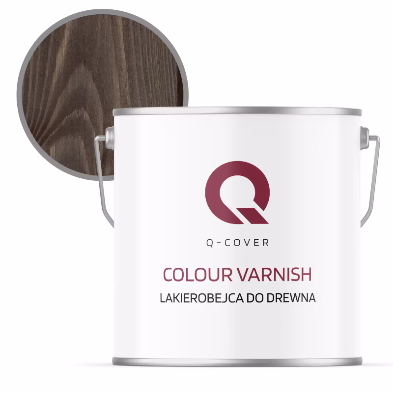Lakierobejca do Drewna 3w1 Q-Cover Palisander Satyna 5L