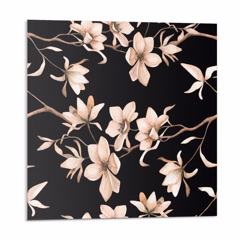 Kafelki samoprzylepne Wallfluent 30×30 cm Wzór kwiatowy 9 szt.