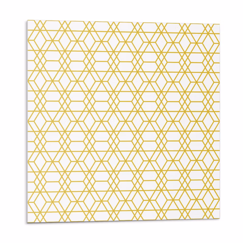 Kafelki samoprzylepne Wallfluent 20×20 cm Harmonia regularnych kształtów w designie 20 szt.