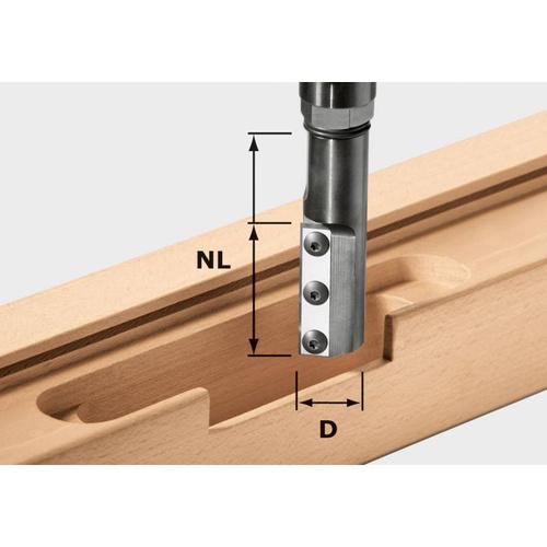 Frez do wpustów HW KN D20/50 WP/K Festool 497455