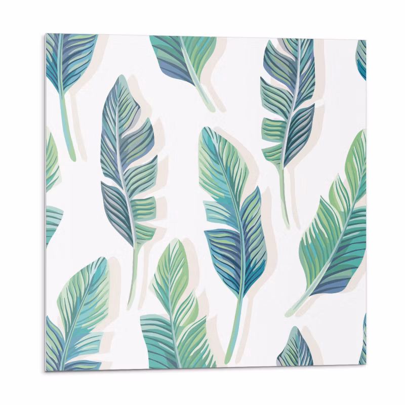 Kafelki samoprzylepne Wallfluent 30×30 cm Roślinny wzór 9 szt. 4070095553572