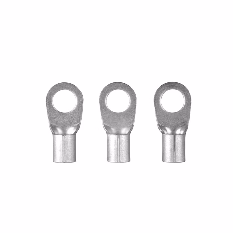 Końcówki oczkowe nieizolowane ERKO 0,5-1mm2/8M 100 szt.