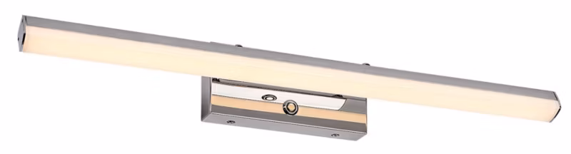 Kinkiet ścienny Rabalux Turgon chromowany biały do łazienki LED 13W 3000K-6000K 1190lm IP44 wym: 10,5 x 49 x 10,5 cm – 1 szt.