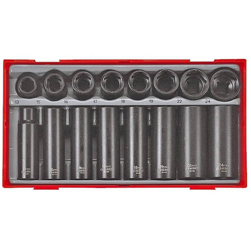 Zestaw nasadek udarowych 1/2″ TengTools 68800200