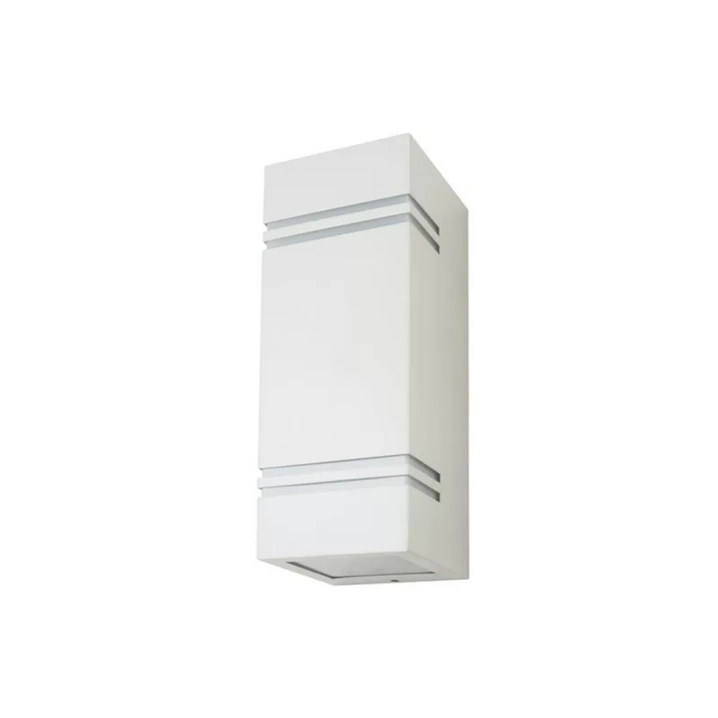 Kinkiet ścienny V-TAC 7662 biały góra-dół 1 x GU10 x IP44 wym: 8,7 x 8,5 x 25 cm – 1 szt.