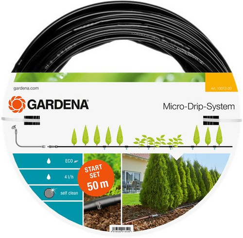 Linia kroplujaca do rzędów roślin – zestaw L Micro-Drip-System 13013-20 Gardena