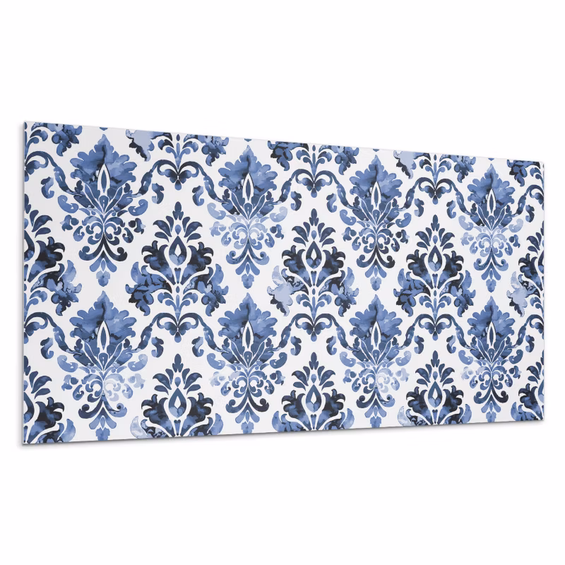Kafelki samoprzylepne Wallfluent 60×30 cm Barokowy deseniowy wzór kwiatów 6 szt.