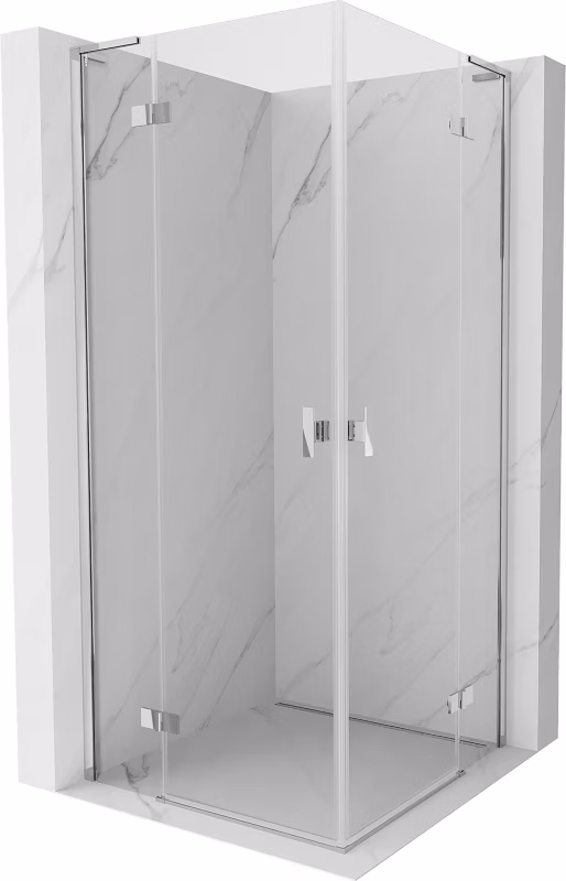 Kabina prysznicowa Mexen Mist-H L chrom transparent 100×100 cm 1 szt