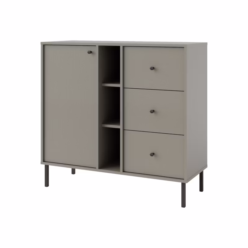 Komoda z szufladami Bonni Sakai 2 1F 3S T824 Eukaliptus 1 szt.