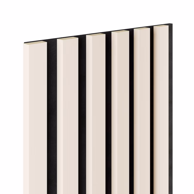 Lamel ścienny na czarnym filcu 6L Marbet Design WOODLINE 270×30 cm Kaszmir 1 szt.