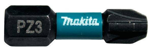 Bity udarowe PZ3 25mm x2 1/4″ Makita B-63650 Impact Black