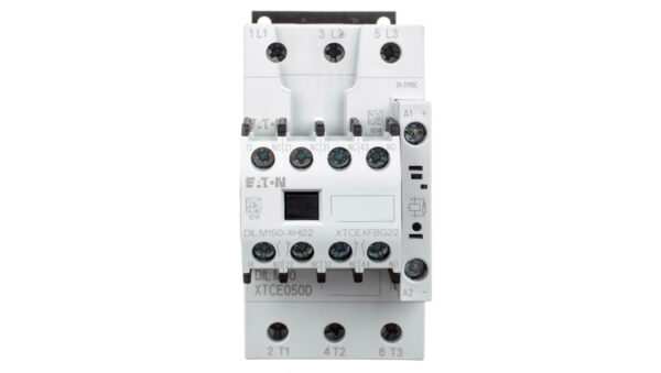 Stycznik mocy 50A 3P 24-27V DC 2Z 2R DILM50-22(RDC24) 277876