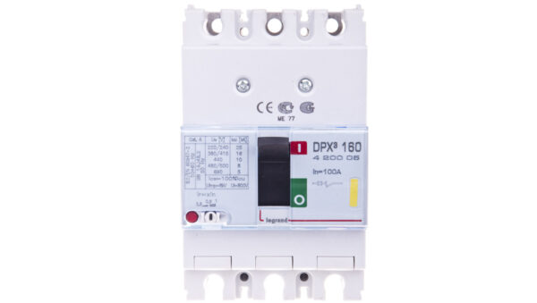 Wyłączniki mocy 3P 100A 16kA DPX3 160 420005
