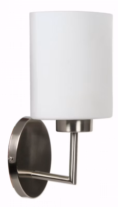 Kinkiet Candellux Visola srebrno-biały 1 x E27 x 60W IP20 wym: 29 x 15 cm – 1 szt.