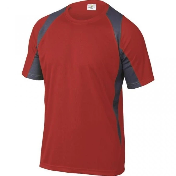 T‑shirt 100 poliester BALI, kolor: czerwono‑szary, rozmiar: M / BALIRGTM