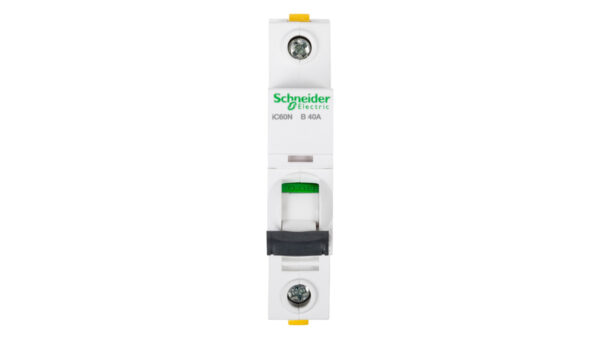 Wyłącznik nadprądowy 1P B 40A 6kA AC iC60N-B40 Acti9 A9F03140