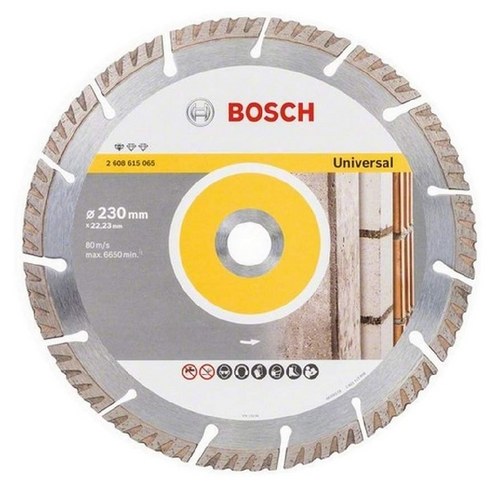 Diamentowa tarcza tnąca Standard for Universal 230 x 22,23 Bosch 2608615066 – zestaw 10 sztuk