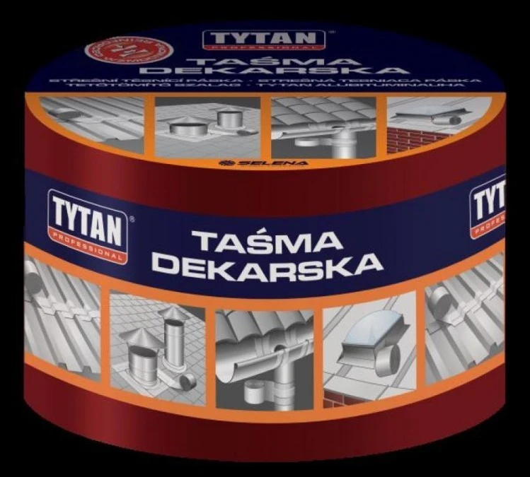 Taśma uszczelniająca dekarska 15cm*10mb czerwony/ceglasty