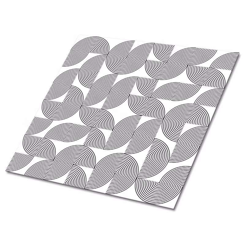 Kafelki samoprzylepne Tulup 30×30 cm Wzór geometryczny 9 szt. VII