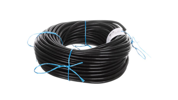 Wąż poliamidowy z sinusoidalnym nacięciem SILVYN RILL PA6 SINUS 6,7×10 czarny 61806550 /50m/