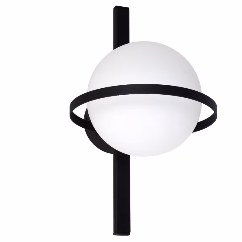 Kinkiet ścienny Aldex Drops czarno-biały 1 x G9 x 5W IP20 wym: 30 x 19 x 21 cm – 1 szt.