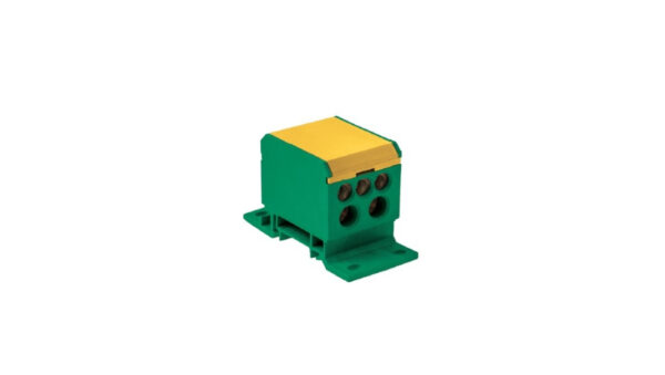 Blok rozdzielczy 160A 1P 2×2,5-50/3×2,5-25 2×2,5-35/Ż-Z E.4091/Ż-Z