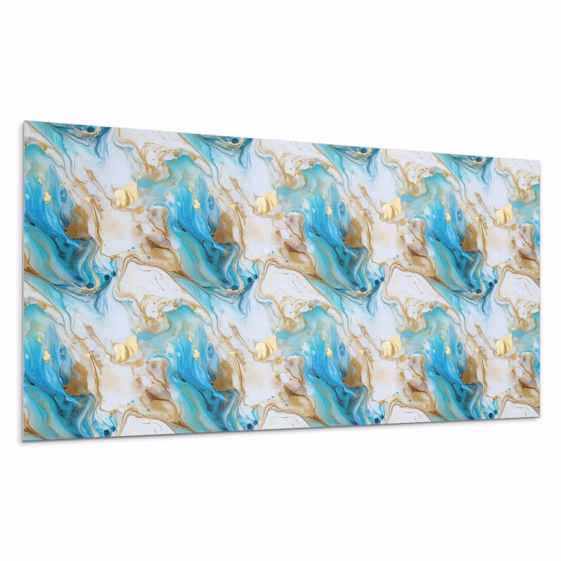 Kafelki samoprzylepne Wallfluent 40×20 cm Abstrakcyjny wzór fal i plam 10 szt.