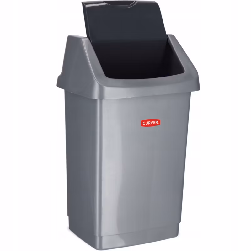 Kosz na śmieci Curver Click-IT 15L, grafit