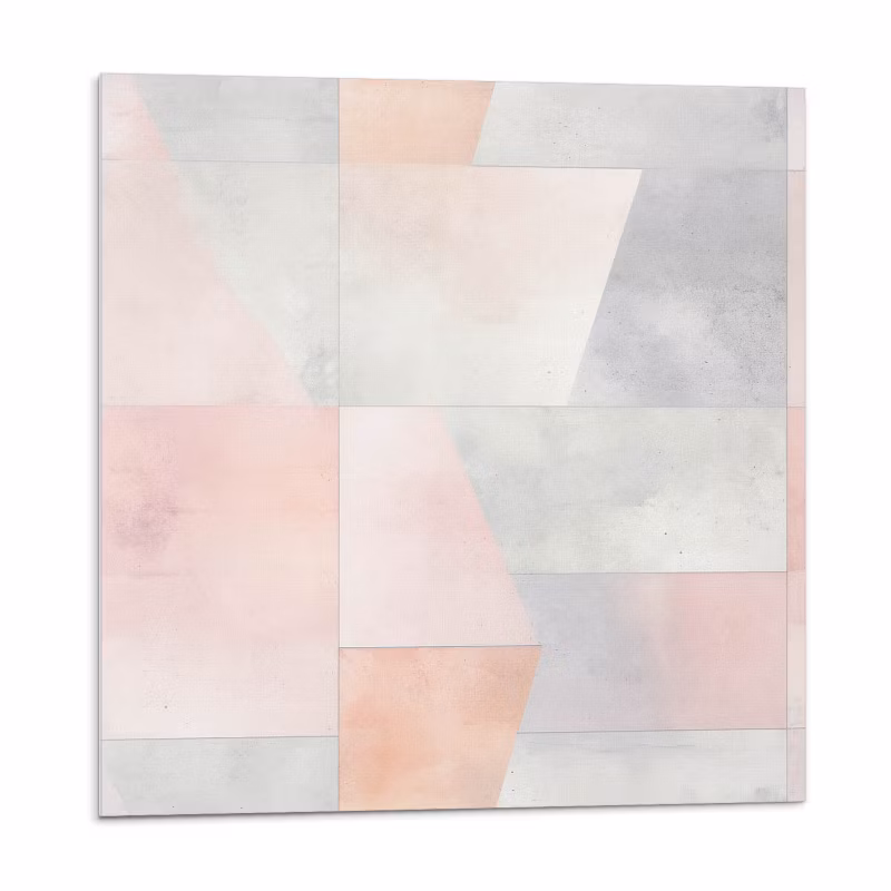 Kafelki samoprzylepne Wallfluent 50×50 cm Wzory geometryczne w pastelach 4 szt.