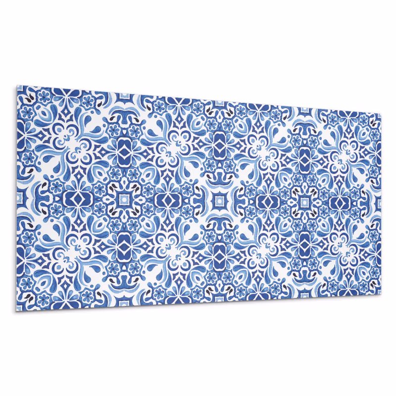 Kafelki samoprzylepne Wallfluent 40×20 cm Tradycyjny wzór kwiatowy 10 szt.