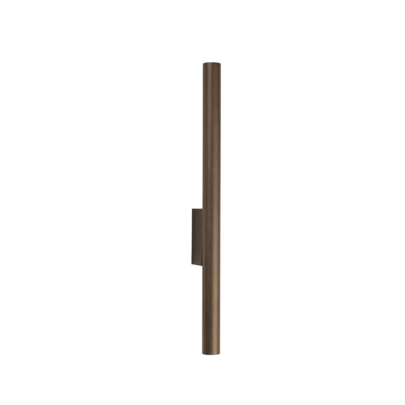 Kinkiet ścienny Nowodvorski Lighting Laser brązowy 2 x G9 x 10W IP20 wym: 40 x 6,5 cm – 1 szt.