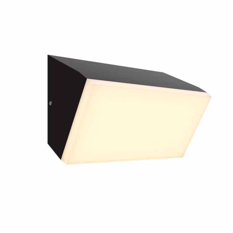 Kinkiet ścienny zewnętrzny Maytoni Brick grafitowy LED 10W 3000K 1100lm IP54 wym: 9 x 18 x 9 cm aluminium – 1 szt.