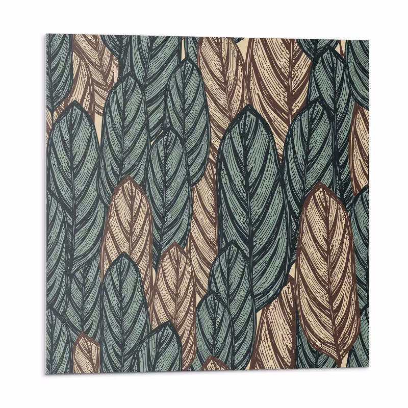 Kafelki samoprzylepne Wallfluent 20×20 cm Design liści 20 szt.