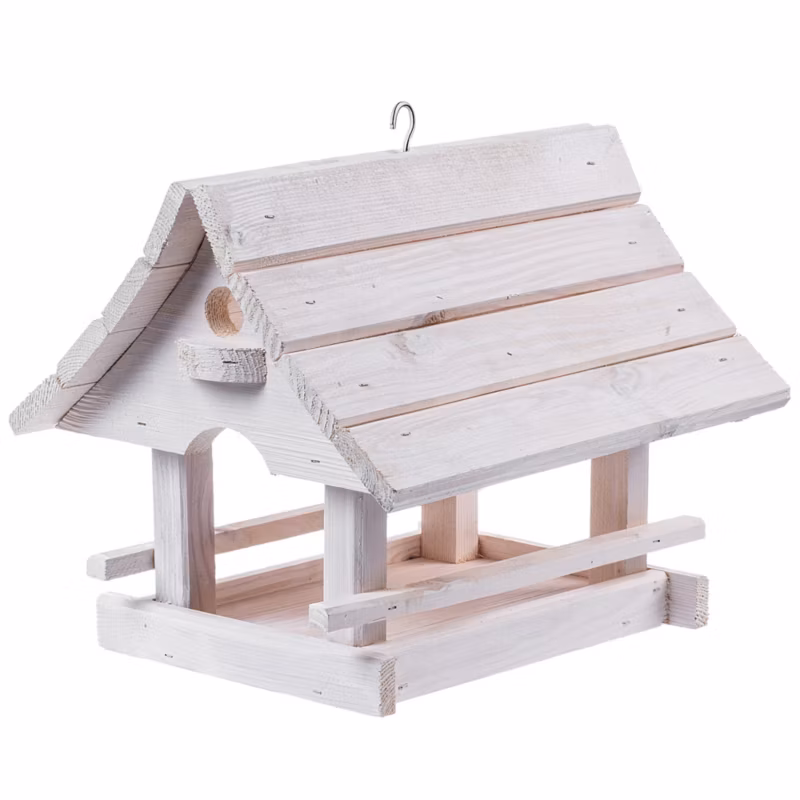 Karmnik dla ptaków KADAX domek biały 30 x 25 cm 1 szt.