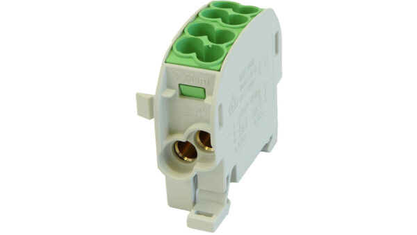 Blok rozdzielczy – odgałęźny Al/Cu SCB 25 (80110) SIMBLOCK zielony 81501005