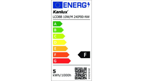 Taśma LED 24V LCOBB 10W/M 24IP00-NW 1000lm/m 4000K Ra90 rolka 25mb 3 lata Gwarancji 38433