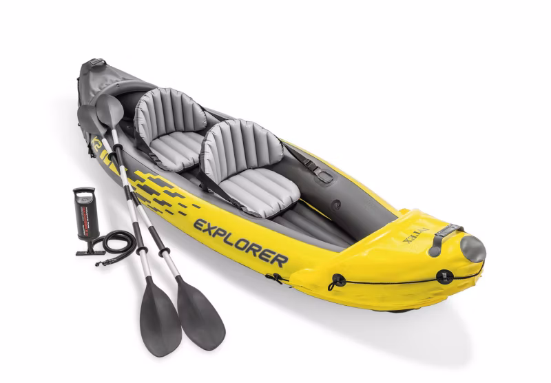 Kajak dmuchany Intex Explorer K2 68307 wiosła pompka 2os. 1 szt.