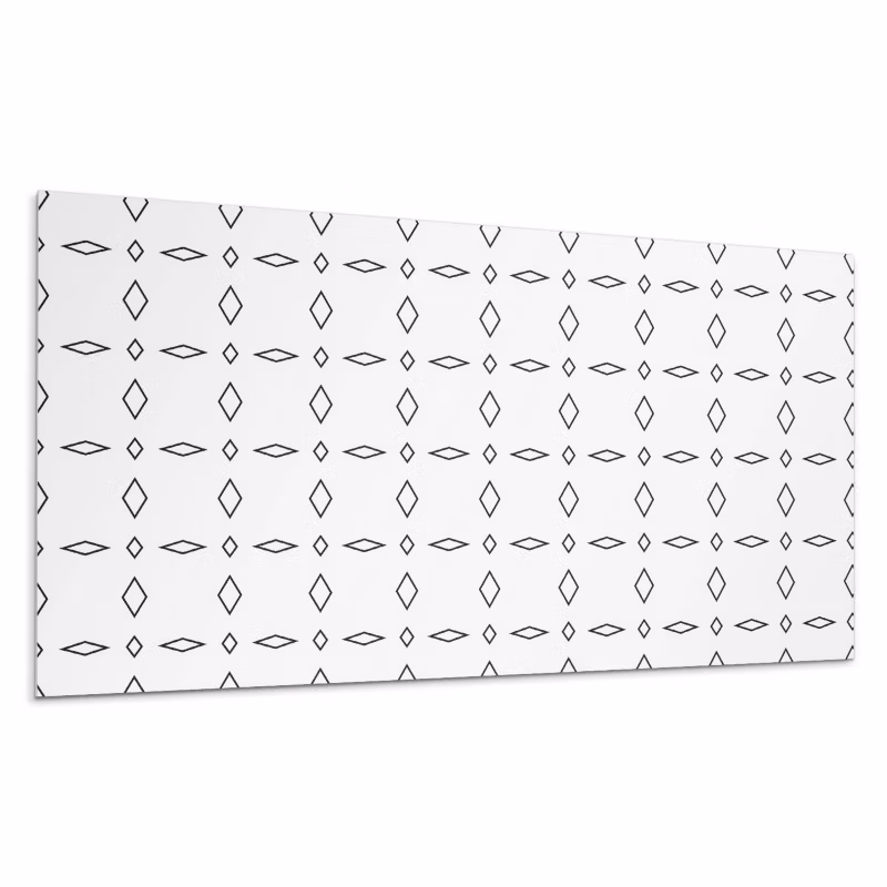 Kafelki samoprzylepne Wallfluent 60×30 cm Wzór rombów w stylu geometrycznym 6 szt.