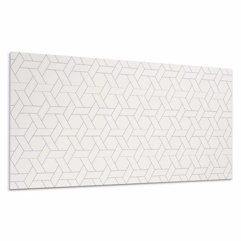 Kafelki samoprzylepne Wallfluent 60×30 cm Wzór w kształcie heksagonów 6 szt.