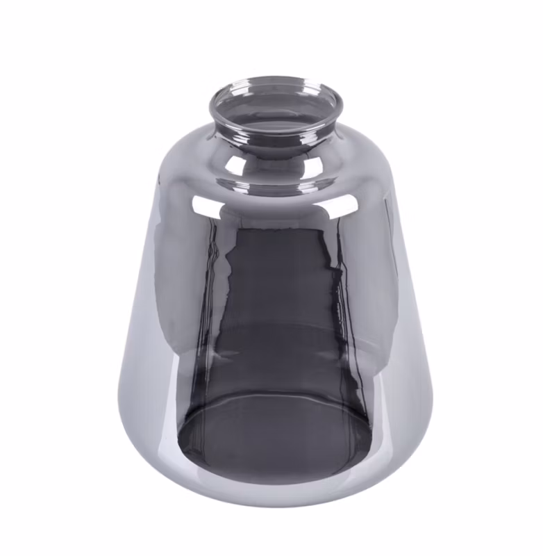 Klosz do lampy wiszącej Light Home LH Novalja E27 szary szklany 17,5x14cm 1szt.