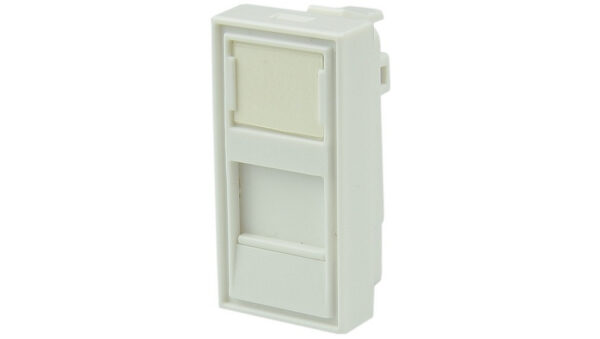 Adapter keystone 1M 22,5×45 pojedynczy z przesłoną Mediabox NEKU