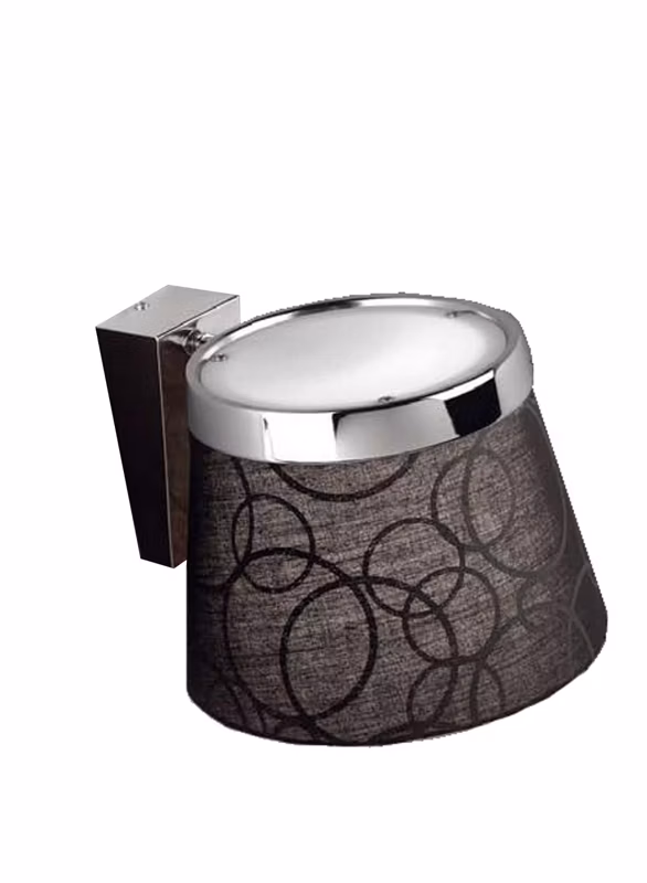 Kinkiet ścienny Candellux Impresja czarny-chromowany-biały 1 x E27 x 60W IP20 wym: 17 x 33 x 33 cm – 1 szt.