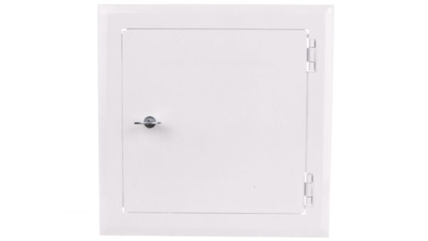 Drzwiczki rewizyjne metalowe 140x140mm białe DMW81