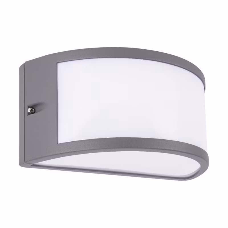Kinkiet ścienny zewnętrzny Struhm Greta ciemnoszaro-biały 1 x E27 x IP54 wym: 11,5 x 25 x 12 cm – 1 szt.